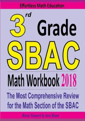 3rd Grade Sbac Math Workbook 2018 : The Most Comprehensive Review for ...