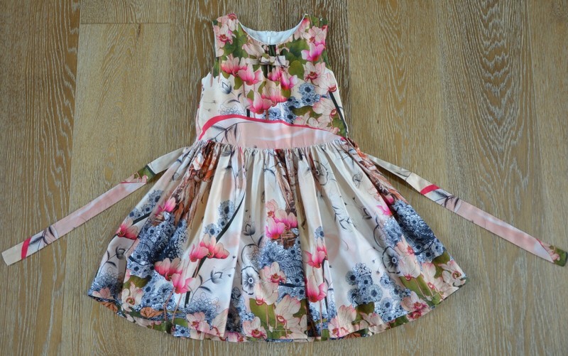 Jottum Girls Floral Dress Size 7-8 lkNEW