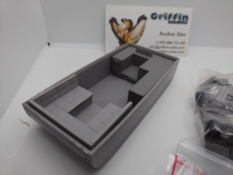 Griffin Models 1/43 Resin Kit Saab 92H Motorhome. Rare. - Image 4 of 4