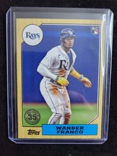 2022 Topps Baseball Wander Franco RC '87 Throwback #87TBU-48