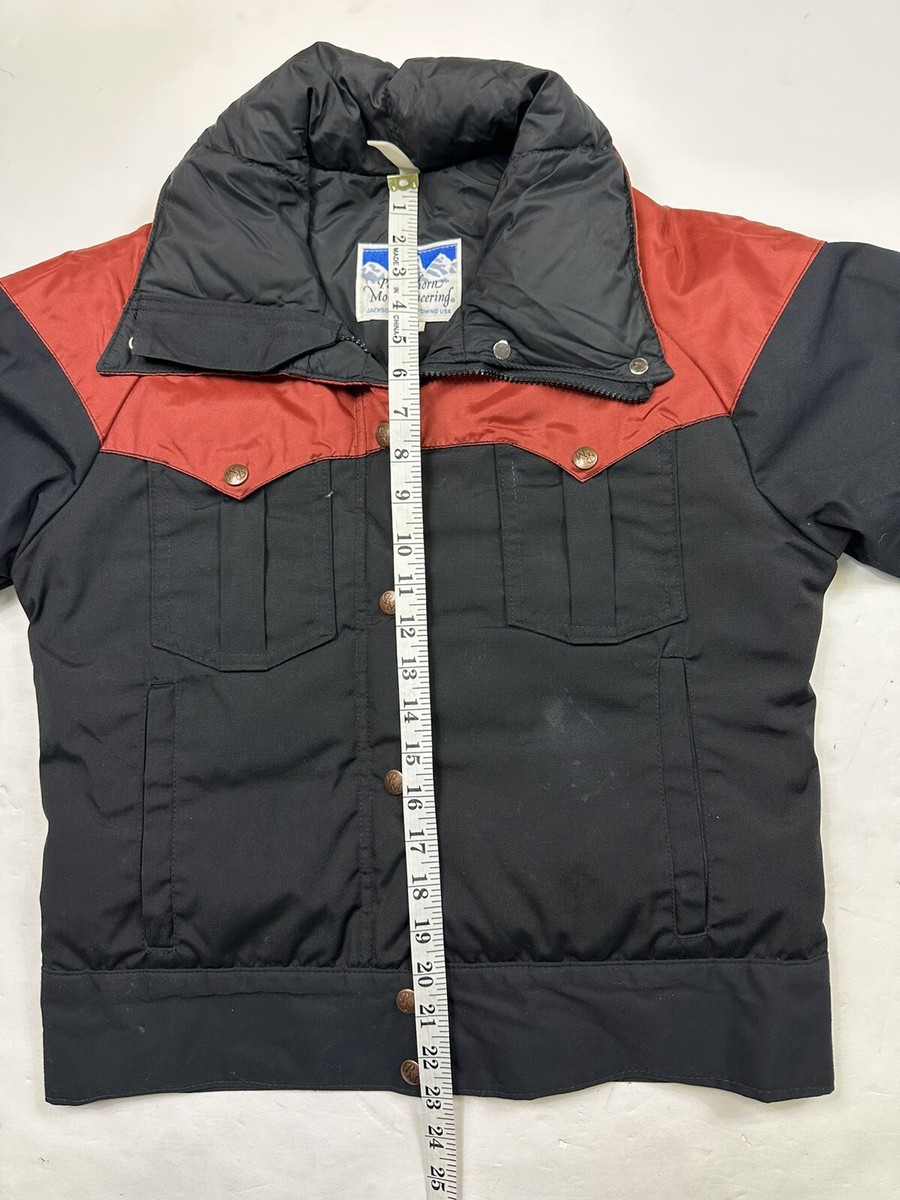【11/25まで】Powderhorn Mountaineering ジャケット Powder Horn Mountaineering Down Coat Boys Youth 10 Jackson Hole