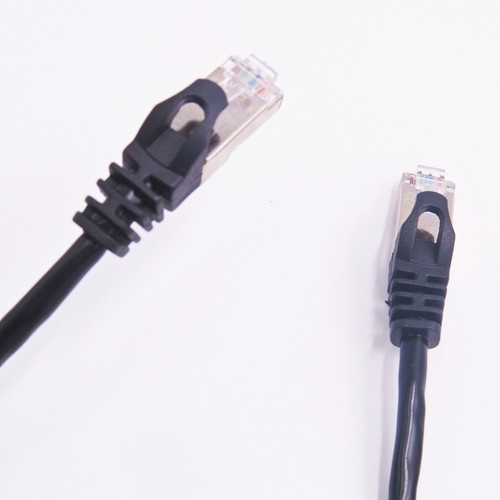 1 x Black 60ft Cat5e RJ45 Cat5 Ethernet Network Cable for Routers, Computers,DVR - Afbeelding 3 van 7