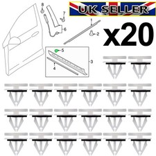 Side Skirt Sill Body Moulding Clips Cover Trim x20 for Ford Kuga Fiesta Ecosport