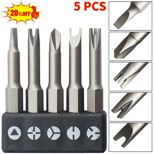 5PCS Special-Shaped Screwdriver-Set Tool UY Shape Triangle T5C6 L5C8 - Picture 8 of 13