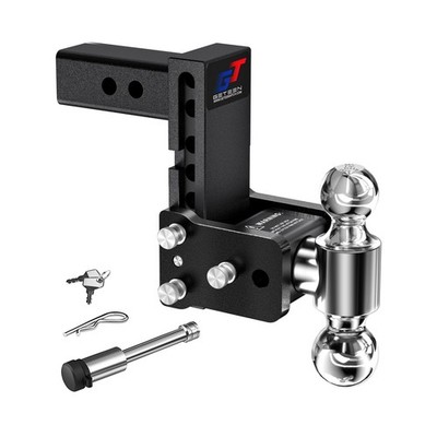 Geteen Trailer Hitches, Adjustable Trailer Hitch Ball Mount - Fits 2.5'' Recei...