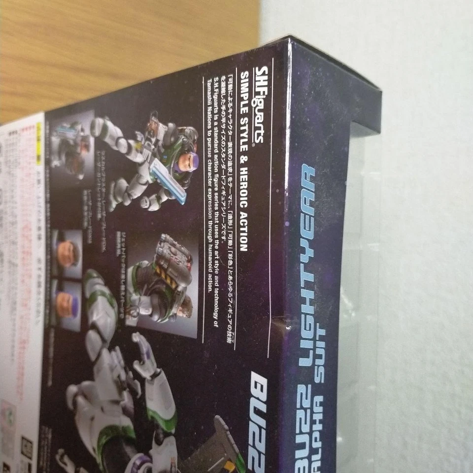 S.H.Figuarts Buzz Lightyear Alpha Suit Figure Toy Story Bandai Disney Action JP - Image 2 of 4
