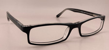 Ray Ban Eyeglasses Frame RB 5058 2034 Black on Clear Slim Rectangular 51-17-140