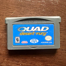Majesco Quad Desert Fury Nintendo Game Boy Advance GBA E Rated NTSC-U/C