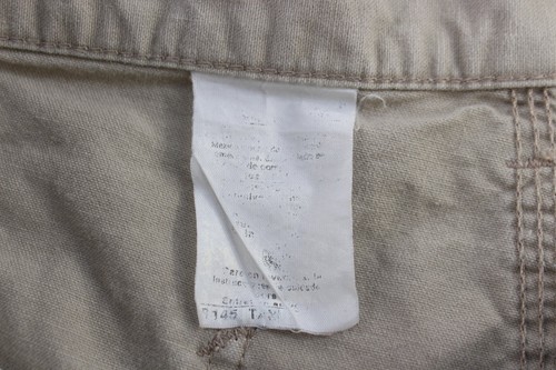Carhartt Logo Patch Tan Shorts - Picture 3 of 4