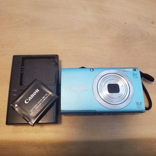 Canon PowerShot PC1731 Compact Digital Camera Blue Excellent Condition