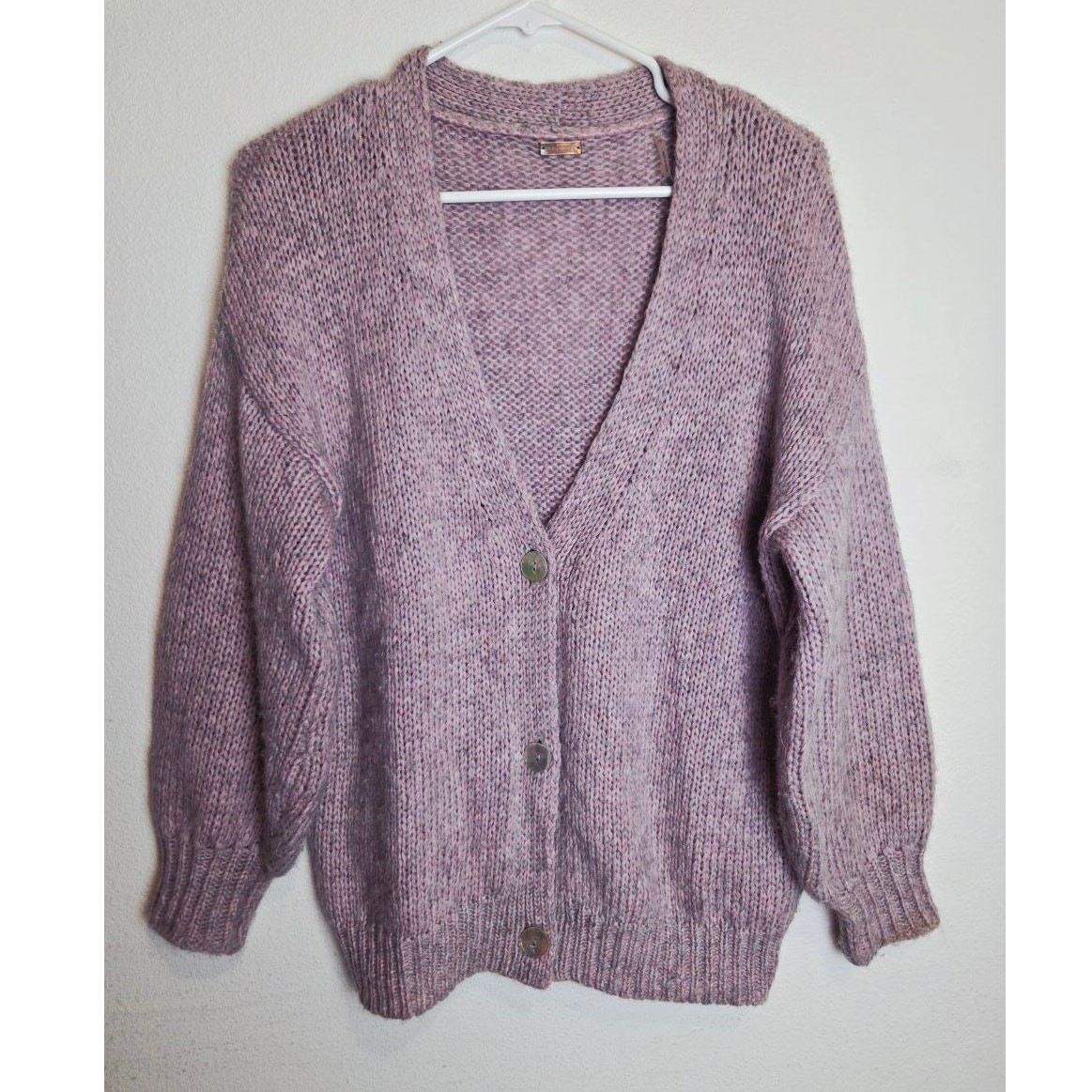 Margaret O’Leary Cardigan Womens Extra Small XS Sweater Alpaca Merino Wool Knit