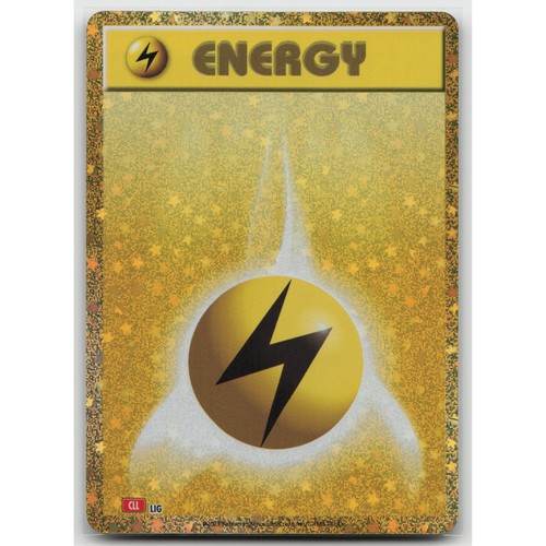 Basic Lightning Energy Holo Pokemon TCG Classic: Charizard 034 NM Japanese