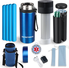 Mini Frigo per Insulina Da Viaggio 2-8℃, USB Frigorifero per Medicinali Portatil