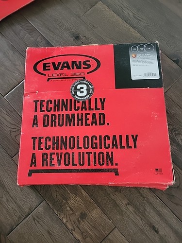 EVANS TOM PACK G2 Trasparente CONFEZIONE A 2 STRATI (10"-12-14") - Foto 2 di 4