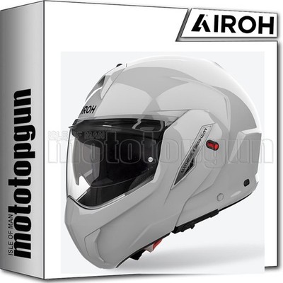 AIROH MODULAR MOTORCYCLE HELMET MATHISSE II MTH298 COLOR CONCRETE GREY GLOSS L
