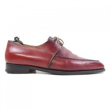 Berluti Men's Red Leather Shoes SZ 7.5 (28.9cm) , With Shoe Tree