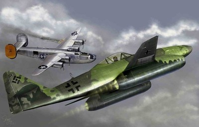 Trumpeter 01319 Messerschmitt Me 262 A-1a Bausatz in 1:144 Neu + OVP