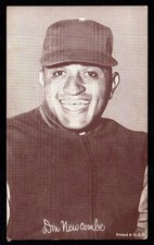 1947-1966 Exhibit Card - DON NEWCOMBE !!!  EX  Brooklyn Dodgers !!!