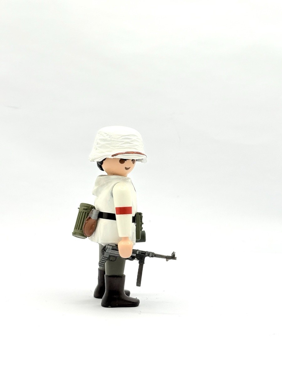 PLAYMOBIL Custom WW2 SOLDADO EJERCITO FRANCES COLONIAL SEGUNDA