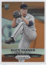 2015 Panini Prizm Orange Prizm 29/60 Buck Farmer #186 2e6