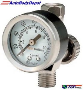 DEVILBISS HAV-501 AIR VALVE REGULATOR w/ GAUGE Hvlp Auto Paint Spray Gun Hose
