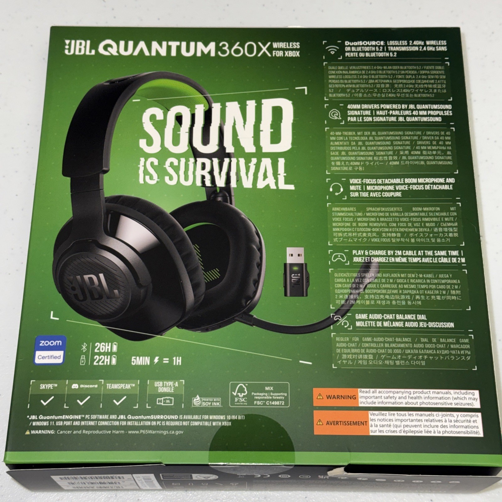 JBL Quantum 360X Wireless 2