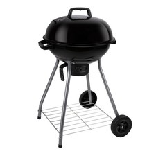 Alpina Holzkohlegrill - Kugelgrill Ø43 cm - Grill mit Deckel und Rädern …
