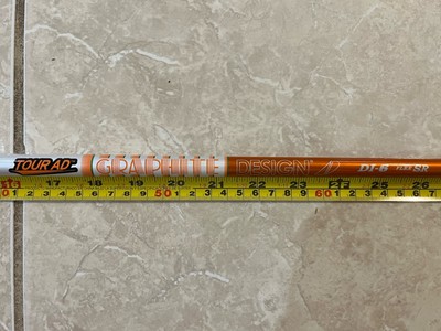 Graphite Design Tour AD DI 6 SR Flex Driver Shaft Uncut Choose Adapter