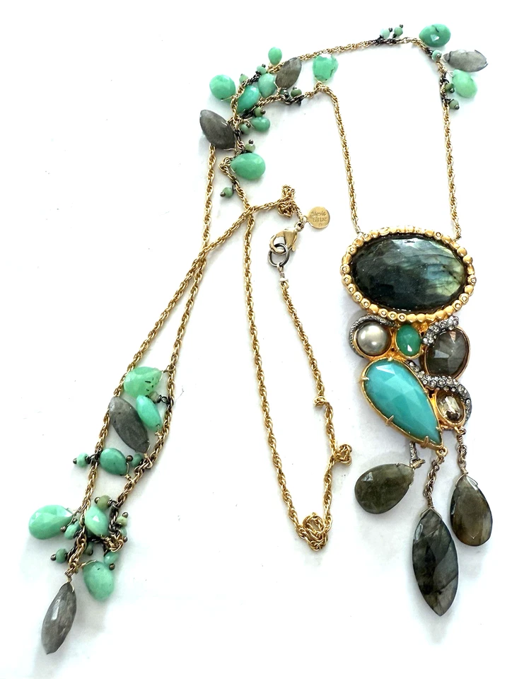 Precioso collar verde llamativo ALEXIS BITTAR Foto 2 de 3