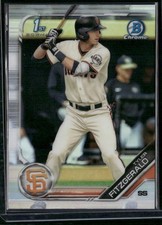 2019 Bowman Draft #BDC-152 Tyler Fitzgerald Chrome Refractor