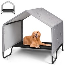 42" Large Outdoor Dog House for All Breeds Dogs, Waterproof  Snowproof 600D ...