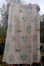 William Morris Lily vintage curtains 53"d Sanderson bluebell buttercup