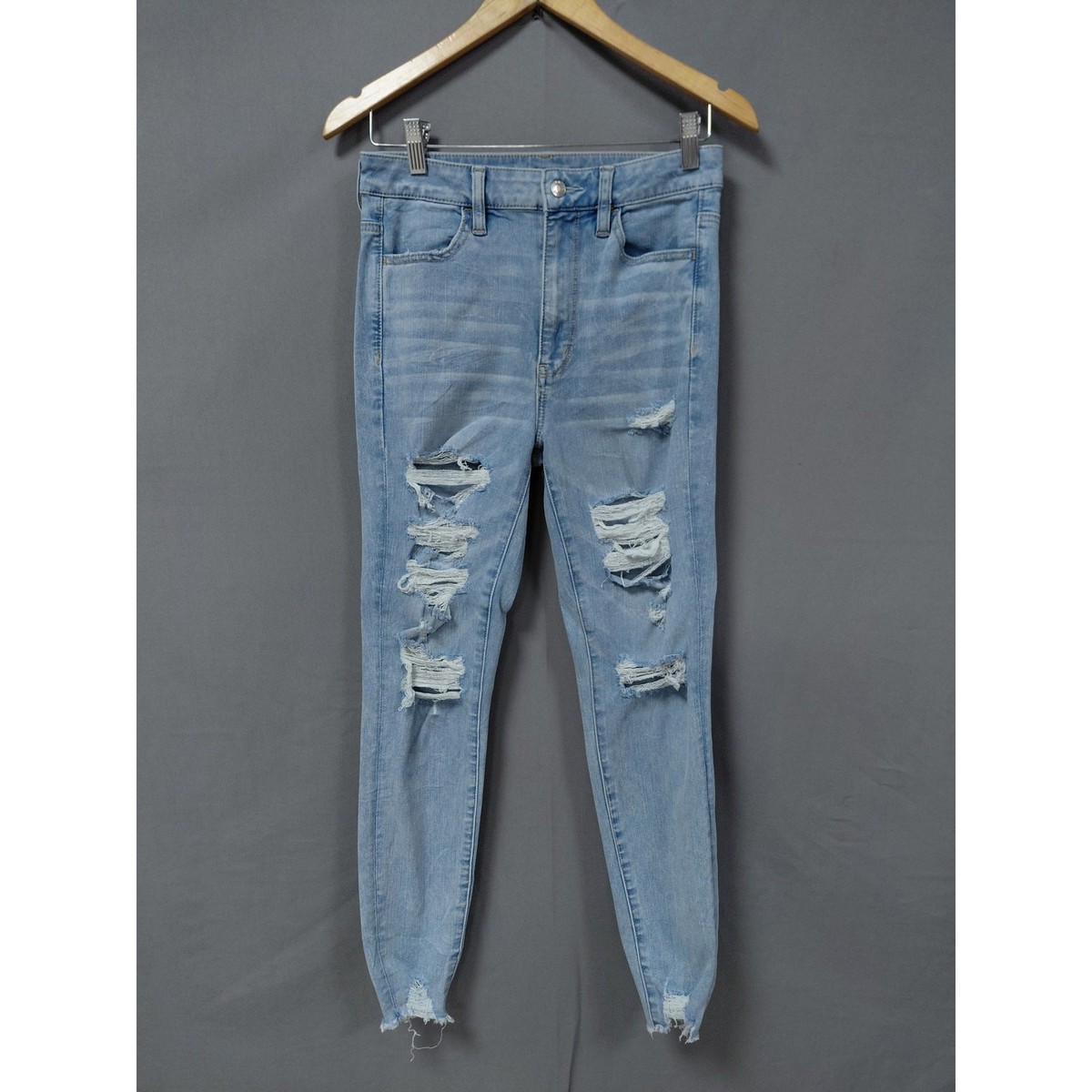 American Eagle Outfitters 360 Next Level Strech Jeans Women Size 6 View 3