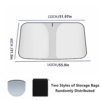 Car SUVs Front Window Windshield Durable Sun Shade Shield Cover Visor UV Shield