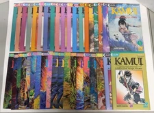 THE LEGEND OF KAMUI #1-37 Eclipse Comics (1987)