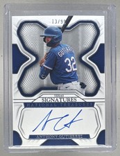 Anthony Gutierrez 2023 National Treasures #S-AG Gold Signatures Auto /99