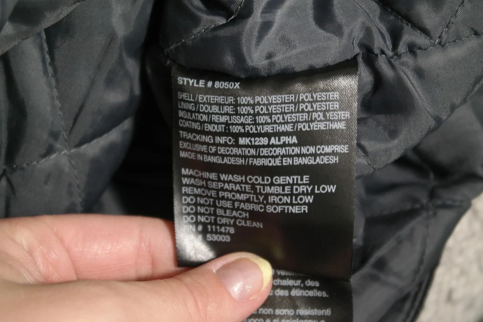 Chaqueta Arctix Para Hombres 3XL Negra Con Capucha Aislada Invierno Parka Nieve Esquí 5K 8050X Foto 3 de 4