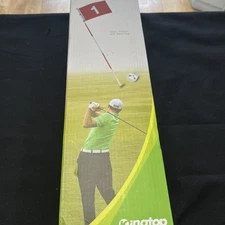 Golf Flagstick Putting Cup Yard Driving Range Backyard Practice Hole Kingtop Red