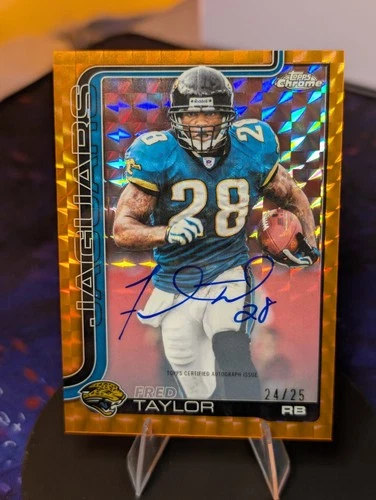 2025 Topps Chrome Fred Taylor Base (RAW)