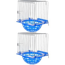 2pcs Bird Breeding Hut Nest Pigeon Nesting Bowl Sturdy Breeding Hatching Nest