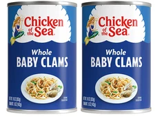 Chicken of the Sea Whole Baby Clams 2 Pack
