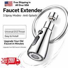 Kitchen Tap Head Water Saving Faucet Extender Sprayer Sink Spray Aerator Nozzle