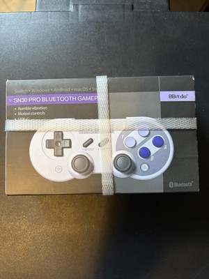 8BitDo SN30 SNES Pro Bluetooth Gamepad Controller RARE