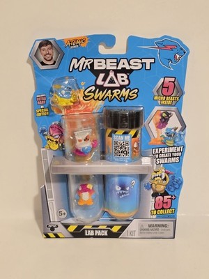 Mr Beast Lab Pack 1 Kit Atomic Series Lab Swarms 5 Micro Beasts Inside by Moose