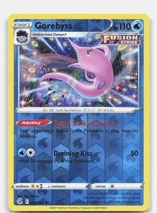 Gorebyss 067/264 Fusion Strike Reverse Holo Rare