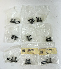 50 ROLLER CHAIN MASTER LINK CONNECTING LINK  LOT OF 9 