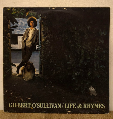 GILBERT O'SULLIVAN - LIFE E RHYMES - VINYL VG/VG+ LP ALBUM