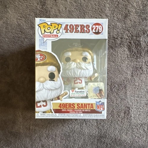 Funko Pop! Football 49ers Santa NFL Fanatics Exclusive Vinyl Figure 279