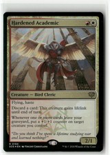 MTG Hardened Academic R Secrets of Strixhaven 194 Foil NM