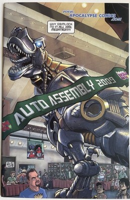 The Transformers: All Hail Megatron #13 Auto Assembly 2009 RE Cover Variant